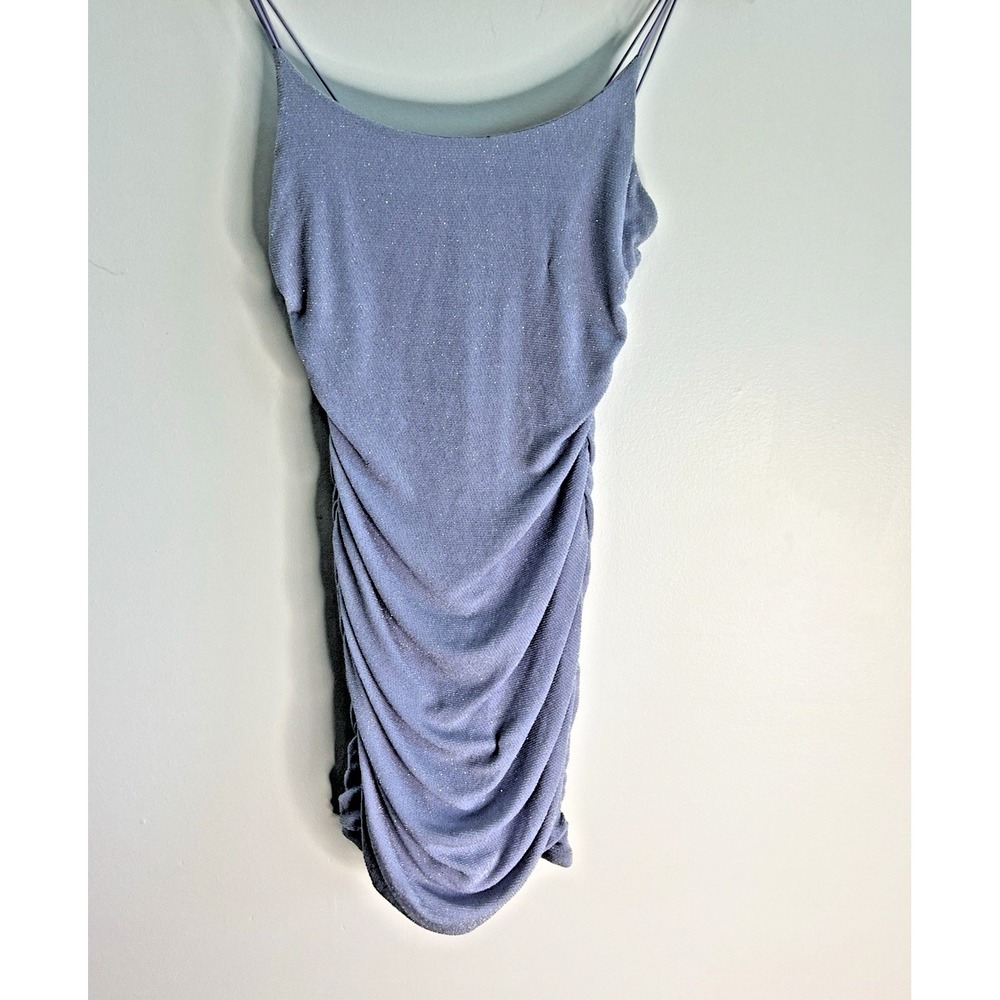 B Darlin Purple Garden Fairy Whimsical Coquette Bodycon Sparkle Dress Women 5/6โ